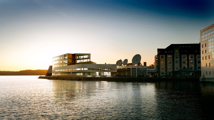 Kontorbygg eksteriør